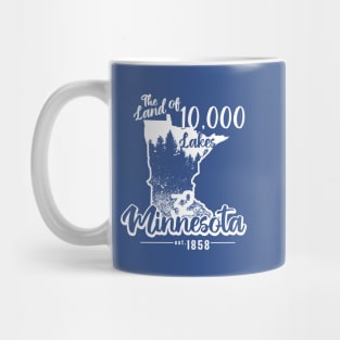 Minnesota The Land of 10,000 Lakes Mug